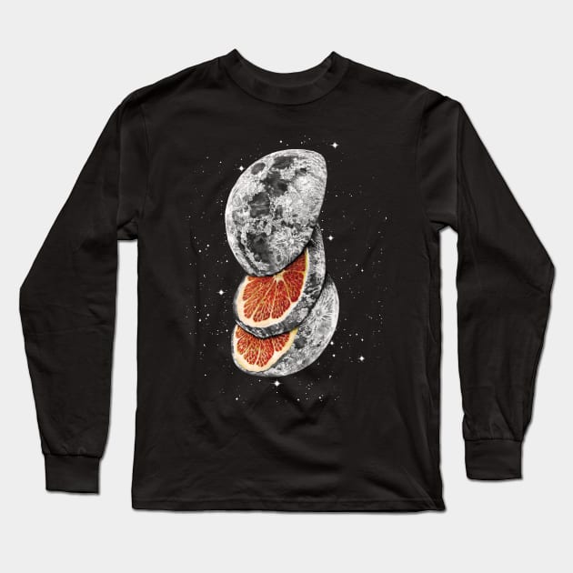 Lunar Fruit Long Sleeve T-Shirt by jamesormiston